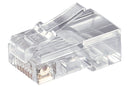RJ45 Modular Plug for Round Cables, 8-Pin