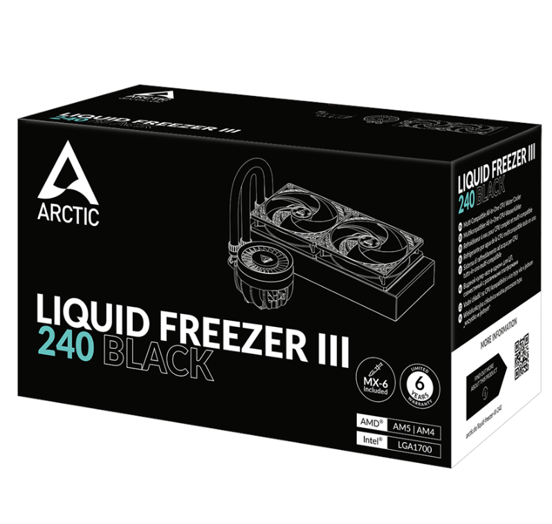 Arctic Liquid Freezer III 240, AM5/AM4, LGA1700