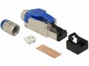 Delock RJ45 Stecker feldkonfektionierbar Cat.8.1 Metall