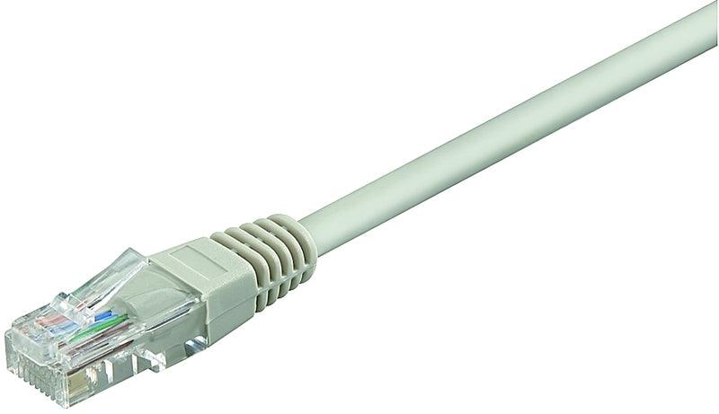 Patch kabel, UTP CAT6 grå 0,5 m