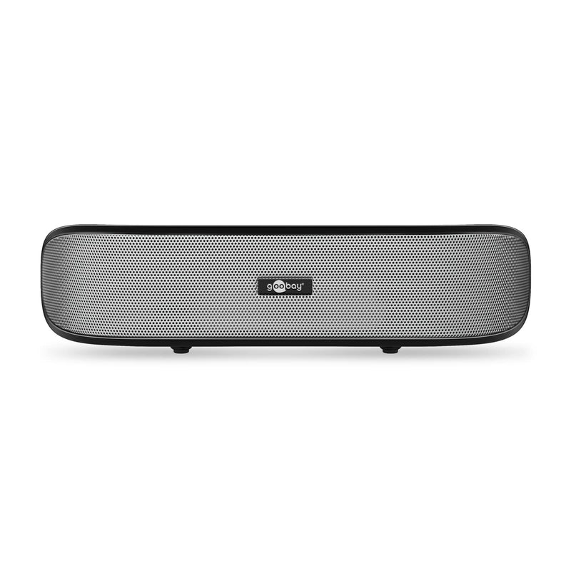 SoundBar stereo speaker with USB plug 'n play and AUX in
