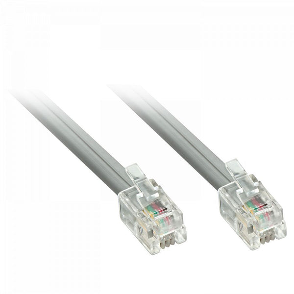 RJ-10/4 cable connector/connector, 3m
