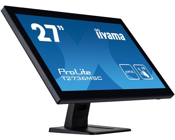 iiyama ProLite T2736MSC-B1 computerskærm 68,6 cm (27") 1920 x 1080 pixel Fuld HD LED Berøringsskærm Sort