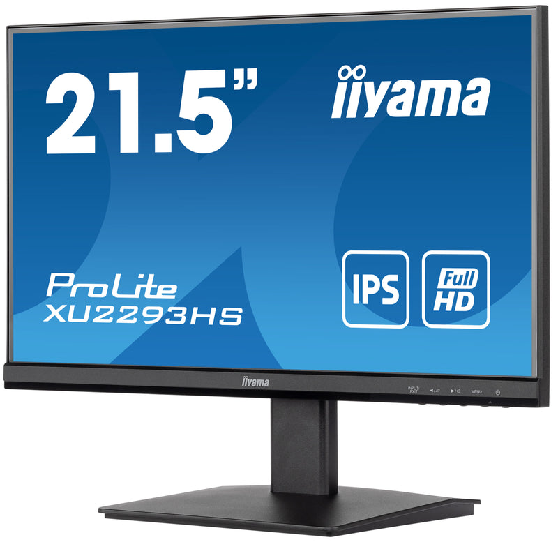 iiyama XU2293HS-B5 22 Inch IPS LCD with Slim Bezel, 4 ms, Freesync, Full HD 1920 x 1080, 1 x HDM...