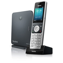 Yealink W60P IP-telefon Sort, SÃ¸lv TFT