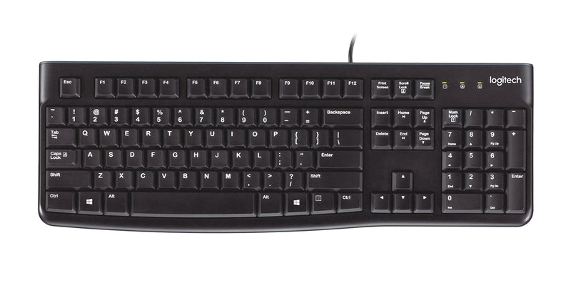 Logitech Keyboard K120 for Business tastatur USB QWERTY Engelsk Sort