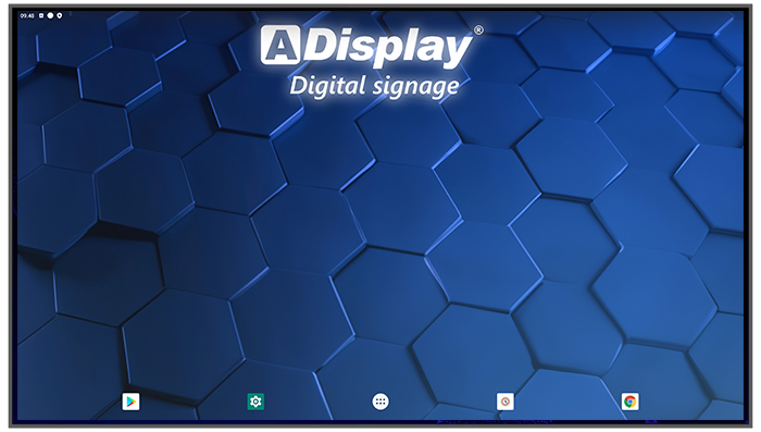 ADisplay Signage PRO 65" 500 nits Android