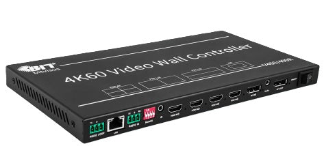 Bitvisus Video væg controller op til 4 skærme