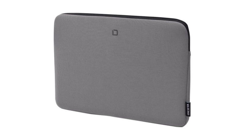 Dicota 12-12.5 Inch Skin BASE Laptop Computer Carry Case, Lightweight Sleeve Laptop Case, Grey