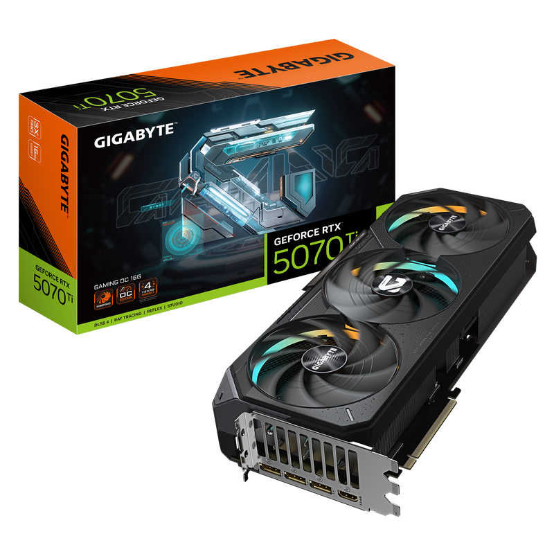 Gigabyte GeForce RTX 5070 Ti GAMING OC 16GD