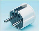Mains Plug 16A 250V, 90Â° White