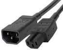 Apparatkabel C13 / C14 sort 5 meter
