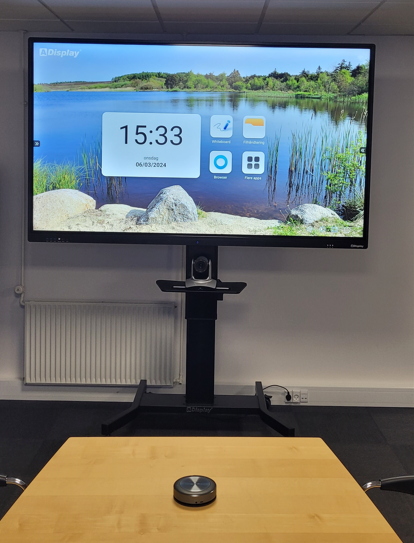 ADisplay Motorstand m/ hylde 100kg