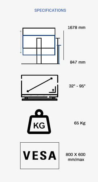Dimasa motor stand til 65kg
