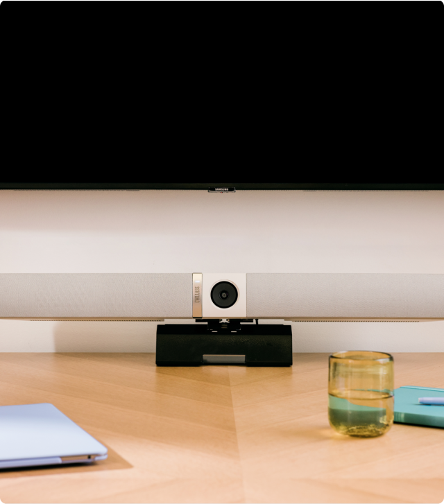 Owl Bar Video Conferencing Device — 4K Video Conferencing Bar with Active Speaker Focus