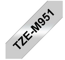 Brother TZe-M951 - Black on matte silver - Roll (2.4 cm x 8 m) 1 cassette(s) laminated tape - fo...