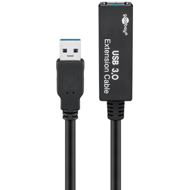 USB3 aktivt forlængerkabel, 5m