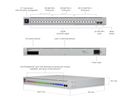 24+2P Ubiquiti UniFi USW-Pro-Max-24-PoE SFP+ 400W PoE++ M RM