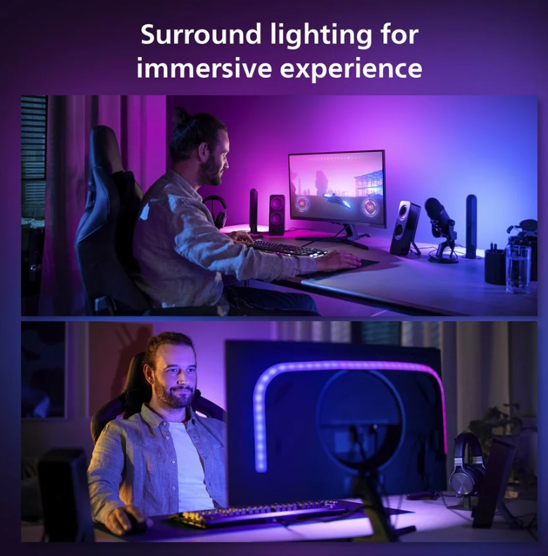 Philips Hue Play Gradient PC Lysstrip 32-34"