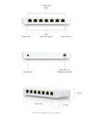 Ubiquiti Unifi USW-Ultra 60W (52W) 8-port GbE PoE
