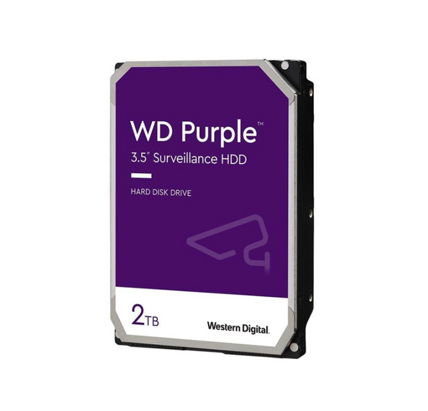 Western Digital Purple 2TB Surveillance 3.5 Inch SATA 6 Gb/s Hard Disk Drive with Allframe 4K