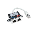 INTELLINET Verteiler RJ45 2-Port FTP silber Intellinet