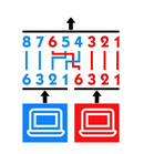 INTELLINET Verteiler RJ45 2-Port FTP silber Intellinet