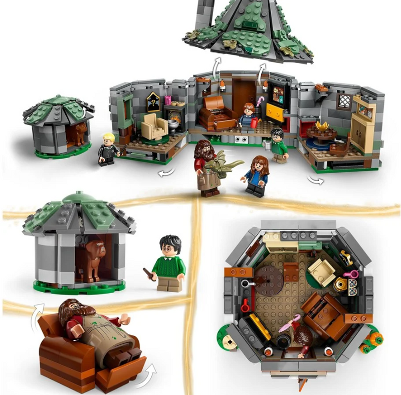 LEGO Hagrid's hut: An unexpected visit (76428, LEGO Harry Potter)