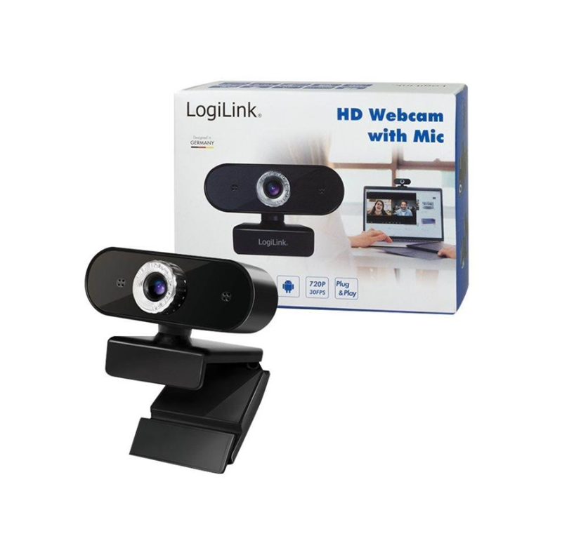 Logilink HD USB Webcam with Microphone - Web-Kamera