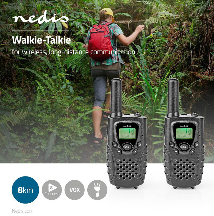 Walkie-talkie Set WLTK0800BK