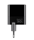 Havit Power Adapter GaN 30W sort UCLE001