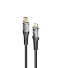 Havit USB-C to Lightning cable 1 m sort CB6241