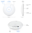 Ubiquiti UniFi 7 Pro Acces Point Wifi 7 AP, 6 GHz
