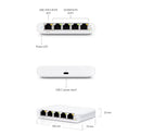 Ubiquiti UniFi Flex Mini 5-Port, Powered via PoE or 5V