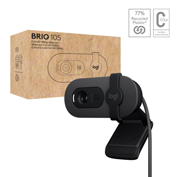 LOGI WEBCAM - Brio 105 Full HD 1080p cam