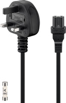 Pro UK - power supply cord 1.8 m black