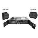 Chieftec 19" 2U Rackkabinet uden PSU