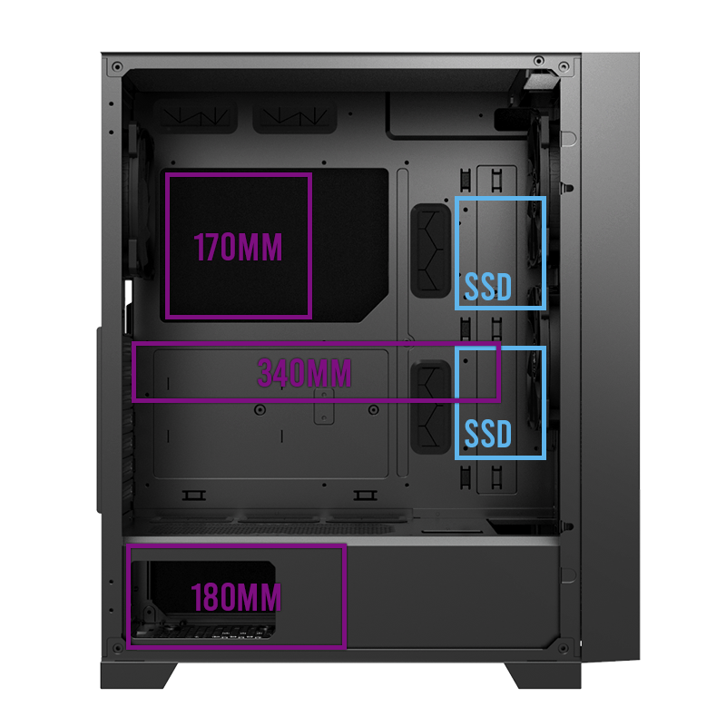 Air 1000 Silent - Midi Tower