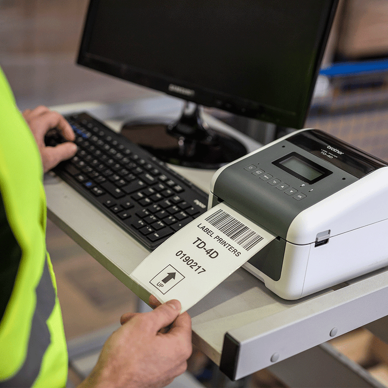 TD-4550DNWB - professionel labelprinter med Bluetooth