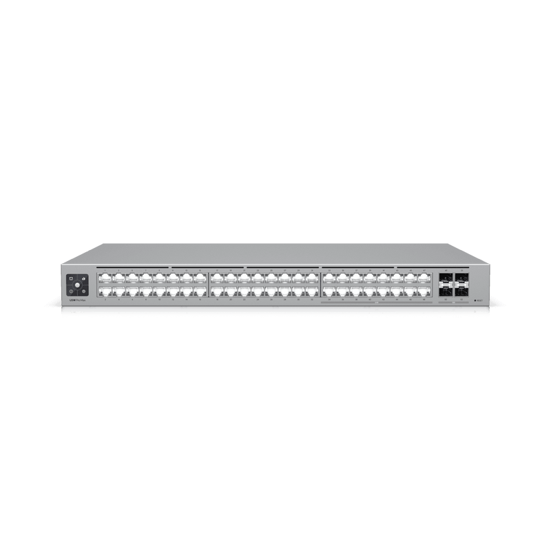 Ubiquiti USW-PRO-MAX-48 Networks UniFi Layer 3 Etherlighting switch with 2.5 GbE.