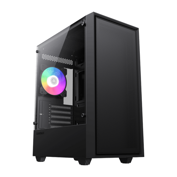 Gamemax Storm kabinet, mATX Sort Glas FRGB