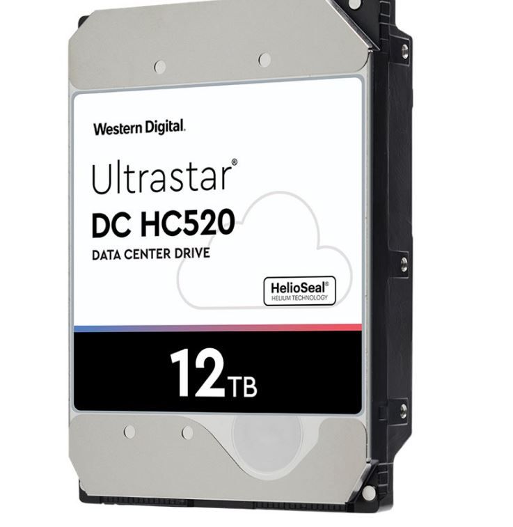 HGST 12TB SATA3 He12 7200 256 24x7x365 Video