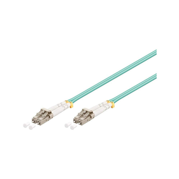 Fiberkabel 50/125 my LC-LC, OM3 multimode duplex, 0,5 m