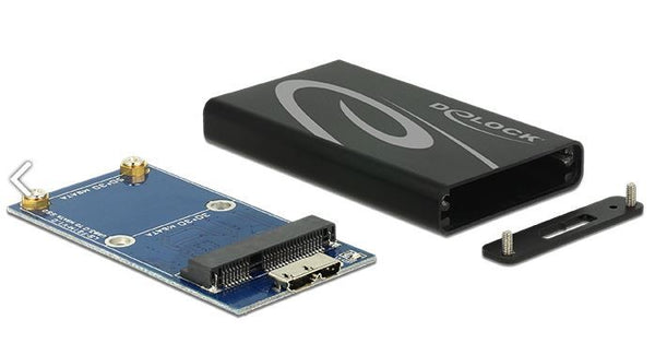 Delock USB3.0 til mSATA SSD ekstern