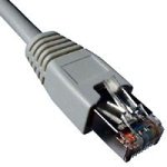 Patch kabel, S/FTP CAT6-LSZH, 3 m, grå
