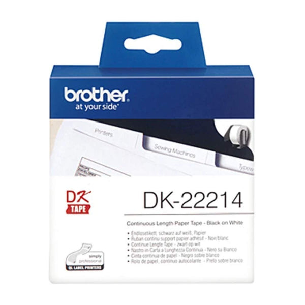 Brother Hvid Tape 12mm 30m