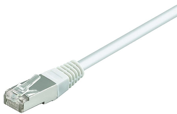 Patch kabel, F/UTP CAT5E, 5 m hvid