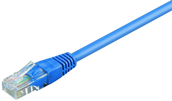 Patch kabel, UTP CAT6, blå, 0,5 m