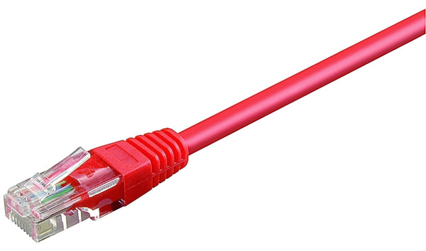 Patch kabel, UTP CAT6, rød, 2 m