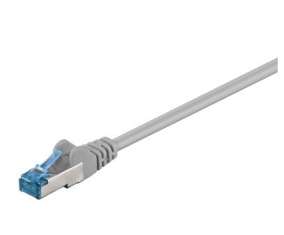 Patch kabel, S/FTP CAT6A, 1,5 m, grå